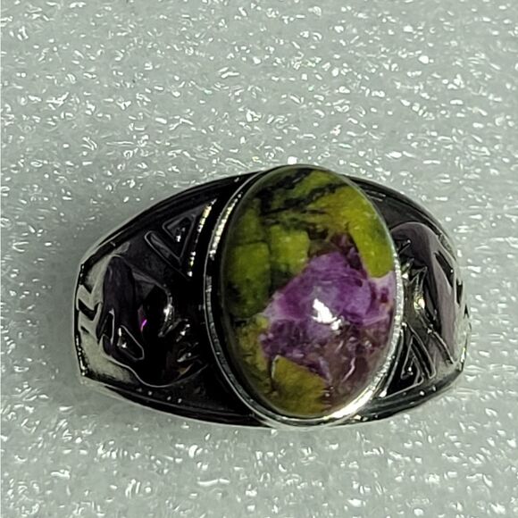 Tasmanian Stitchtite Sterling Silver Ring - Picture 7 of 10